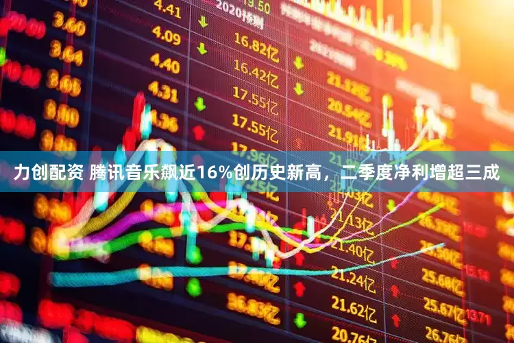 力创配资 腾讯音乐飙近16%创历史新高，二季度净利增超三成