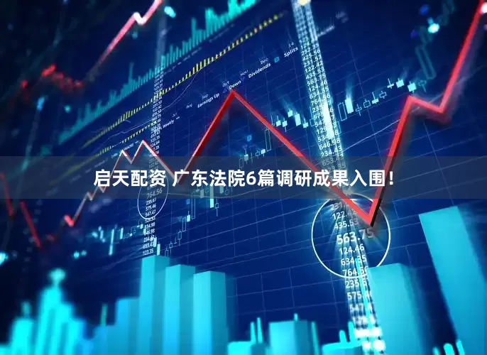 启天配资 广东法院6篇调研成果入围！